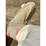 GETADME High Street Destroyed Ripped Jeans Men Streetwear Baggy Straight Wide Leg Denim Pants Man Pants