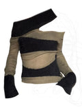 GETADME Autumn Winter Woman Vintage Contrast Color Jerseys Sweater Long Sleeve Design Pullovers Gyaru Striped Knitwears 2000s Aesthetic