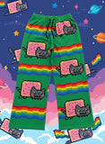 GETADME Nyan Cat Sweatpants Y2k Pants Baggy Men Elastic Waist American Streetwear Hip Hop Vintage Joggings Casual Pants Men Clothing