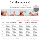 GETADME 10Pcs Cute Short Round Handmade Fake Nail Glitter Colorful 3D Sweet Cool Art Finished Nail for Girl Wearable Full Cover Press On