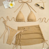 GETADME New Sexy Bikinis Female Swimsuits Women Three-Piece Swimwear Beach Swimming Wear Bathing Suits Brazilian Bikini Set Pool Bather