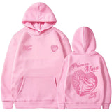 GETADME Omar Courtz Primera Musa Album Tour Merch Hoodies Men's Women Fashion Hip Hop Hooded Sweatshirts Fleece Oversized Pullovers Coat