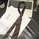 GETADME Long Skinny Plaid Waist Belt With Jeans Necktie Scarf Decorative Accessory Personality Trendy Hairband Fashionable Accessory