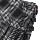 GETADME Vintage Plaid Mini Skirt Women Y2k Japanese Sexy Low Waist Pleated Short Skirts Summer Preppy Jk Korean All Match A Line Faldas