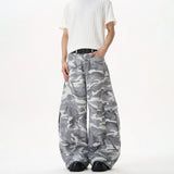 GETADME Camo Men's Baggy Jeans American Style Y2K Denim Pants Wide Leg Office-to-Street Trousers Outdoor Streetwear Hip-Hop Pants