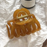 GETADME New Design Top Grade Pumpkin Hair Claw Clip For Women Sweet Hair Ornament Back Long Hair Hold Headband Hairpin Hair Accessories