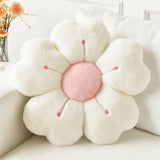 GETADME Flower-Shaped Plush Throw Pillow - Comfortable and Cute Mattress and Sofa Decor Cushion, Chair Cushion  floor cushion