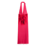 GETADME European And American Style 2025 Summer Women's New Fashionable And Casual Temperament Sleeveless Slimming Drape Tie Dye Dress