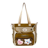 GETADME Fashionable Versatile Shoulder Bag Cute College-style Tia Bag Trendy Dopamine Crossbody Bag