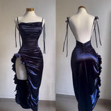 GETADME 2025 Europe and the United States explosive new cross-border dress summer senior sense Y2K sexy halter Spice Girl dress