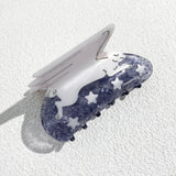 GETADME Creative Funny Acetate Sunflower Star Snail Hair Clip Claw For Women Medieval Sun Female Shark Hairpin Hair Accessories Tool