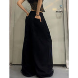 GETADME 2026 American Style Vintage Gradient Letter Print Casual Wide Leg Pants Loose Fit Hip Hop Jazz Dance Women Fashionable Trousers