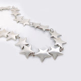 GETADME 패션 스타 골드 체인 벨트 여성 허리 조절 가능 고스 펑크 실버 메탈 벨트 여성용 럭셔리 디자이너 드레스 허리띠 Y2K