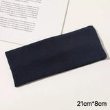 GETADME 1 Pcs Black Headbands for Women No Slip Soft Hair Accessories Stars Head Wraps for Women Yoga Workout