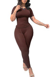 GETADME Lounge Wear Ribbed Casual 2 Piece Summer Shorts Set For Women  Sleeve Top+Elastic Leggings Outfits
