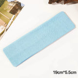 GETADME 1 Pcs Black Headbands for Women No Slip Soft Hair Accessories Stars Head Wraps for Women Yoga Workout