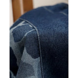 Getadme- New Long Maxi Women Elastic High Waist Autumn And Winter Denim Printed Floral Lady  A-Line Patchwork Skirts