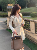 GETADME Solid Y2K Knitted Dress Women Long Sleeve Elegant Party Mini Dress Female Casual Korean Fashion Slim Sweater Dress Winter 2025