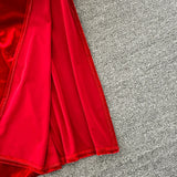 GETADME Spring Summer Sexy Maxi Dresses for Women Bodycon Velvet Strap Backless Female Robe Elegant Vintage Split Party Holiday New In