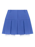 GETADME Taruxy Casual Two Piece Sets Women's Outfits 2025 New Black Matching Sets With Skirt And Blazer Cropped Top Skirt Sets For Women
