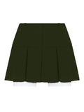 GETADME Taruxy Casual Two Piece Sets Women's Outfits 2025 New Black Matching Sets With Skirt And Blazer Cropped Top Skirt Sets For Women