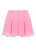 GETADME Taruxy Casual Two Piece Sets Women's Outfits 2025 New Black Matching Sets With Skirt And Blazer Cropped Top Skirt Sets For Women
