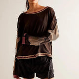 GETADME Wear Your Style Women's Oversized T Shirt Featuring a Fun Retro Star Design; Ideal For Relaxed Days And Stylish Occasions
