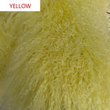 GETADME Women Mongolian Fur Vest Real Sheepskin Vest Women Lamb Fur Coats Mid-Length Luxury Brands Real Fur Jackets