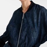 GETADME 여성 팬츠 세트 데님 플레어 팬츠 패션 O넥 코트 긴팔 지퍼 캐주얼 여성 팬츠 정장 데님 스트리트웨어 세트