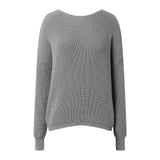 GETADME Women Sexy Off Shoulder Knitted Pullovers Tops 2025 Spring Autumn Elegant Long Lantern Sleeves Ruched V Shaper Backless Sweater