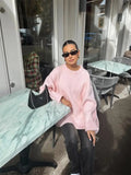 GETADME Women Sweaters Knit Basic Pullover Long Sleeve Round Neck Solid  Spring Streetwear Knitwear Loose Elegant Jumper Female Tops
