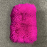 GETADME Women's Natural Mongolian Fur Coats Lady Luxury Winter Jackets Long Thick Warm Fluffy Outerwear S5456