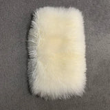 GETADME Women's Natural Mongolian Fur Coats Lady Luxury Winter Jackets Long Thick Warm Fluffy Outerwear S5456