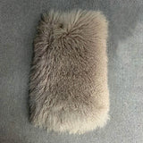 GETADME Women's Natural Mongolian Fur Coats Lady Luxury Winter Jackets Long Thick Warm Fluffy Outerwear S5456