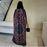 Getadme Wrinkled Women's Windbreaker Jacket Bat Sleeve Scarf Collar, Gradient Long Robe Fashion Retro Coats and Jackets Women