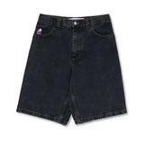 GETADME Y2K Harajuku Polar Big Boy Jeans Pants Hip Hop Cartoon Embroidery Retro Blue Baggy Jeans Mens Womens High Waist Wide Leg Trouser