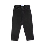 GETADME Y2K Harajuku Polar Big Boy Jeans Pants Hip Hop Cartoon Embroidery Retro Blue Baggy Jeans Mens Womens High Waist Wide Leg Trouser