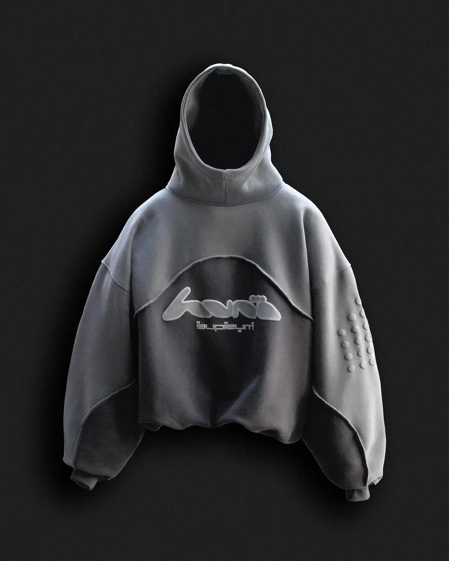 GETADME Y2K Hoodie Harajuku Foam printing Splicing Design high quality Oversized sweatshirt Hip Hop vintage Men women fashion streetwear
