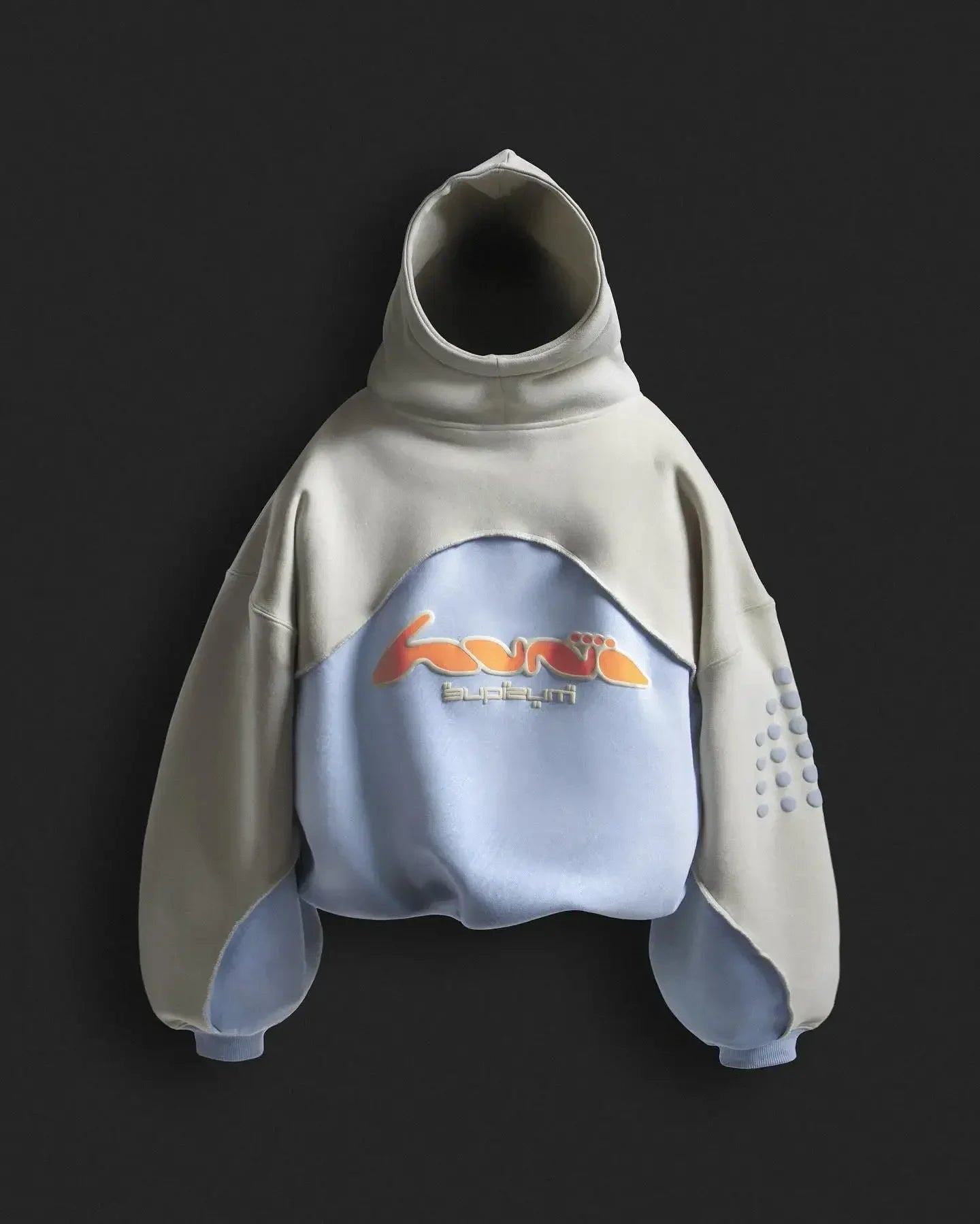 GETADME Y2K Hoodie Harajuku Foam printing Splicing Design high quality Oversized sweatshirt Hip Hop vintage Men women fashion streetwear