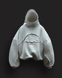GETADME Y2K Hoodie Harajuku Foam printing Splicing Design high quality Oversized sweatshirt Hip Hop vintage Men women fashion streetwear