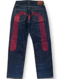 GETADME Y2K New Best-Selling Jeans Retro Personalized Print Jeans Women’s Punk Hip Hop Gothic Loose Straight Denims Couple Street wear