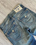 GETADME Y2K New Retro Embroidered Jeans 90s Street Trend Hip Hop Straight Jeans Men's Women's Punk Gothic Casual Loose Wide Legs Pants