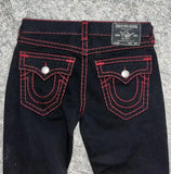 GETADME Y2K New Retro Embroidered Jeans 90s Street Trend Hip Hop Straight Jeans Men's Women's Punk Gothic Casual Loose Wide Legs Pants