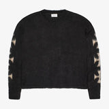 GETADME Y2k Punk Goth street Men sweater Retro Hip Hop Winter warm knitwear Couple Harajuku trend Fashion casual oversized pullover