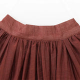 GETADME Zach Ailsa women's temperament bow tie lace up ruffle edge short skirt spring new solid color long sleeved slimming dress