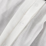 GETADME-Bornladies Autumn Women's Fashionable Loose Collared Shirt Office Lady Solid Color Versatile Flare sleeve Top Long Sleeved Shirt - Pink / S