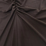 솔리드 섹시 드레스 여성 가을 ​​신상품 스트리트 패션 폴드 O넥 긴팔 캐주얼 슬림 맥시 드레스 우아한 니트 드레스