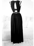 InsDoit Gothic Club Sexy Summer Skirt Set Women Sleeveless Black Corset Crop Top Bandage Underpants Mesh Split Skirt 3pcs Sets