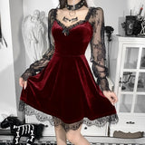 Halloween Gothic Dress Goth Lolita Y2K Mini White Black Draped Bodycon Vintage Birthday for Women Satin