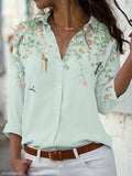 Getadme-Fashion women shirt  casual long-sleeved shirt  women spring and autumn new women blouses
